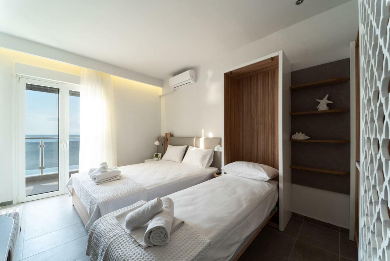 Ferienwohnung Atlantis "Pleasure By The Sea" Peraía Exterior foto